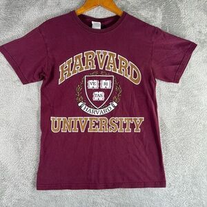 Gildan Burgundy Harvard University Graphic Tee